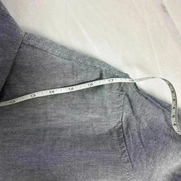NWT - Ben Sherman Gray Button Down shirt L - Picture 2 of 14